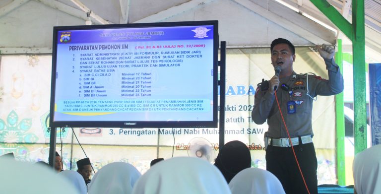 Sosialisasi tertib lalu lintas